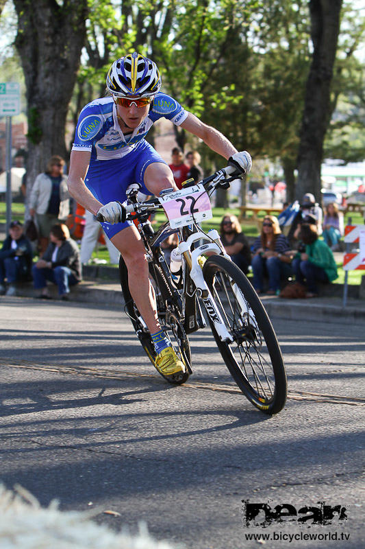 Catharine pedrel of TEam Luna dominated the field from the start